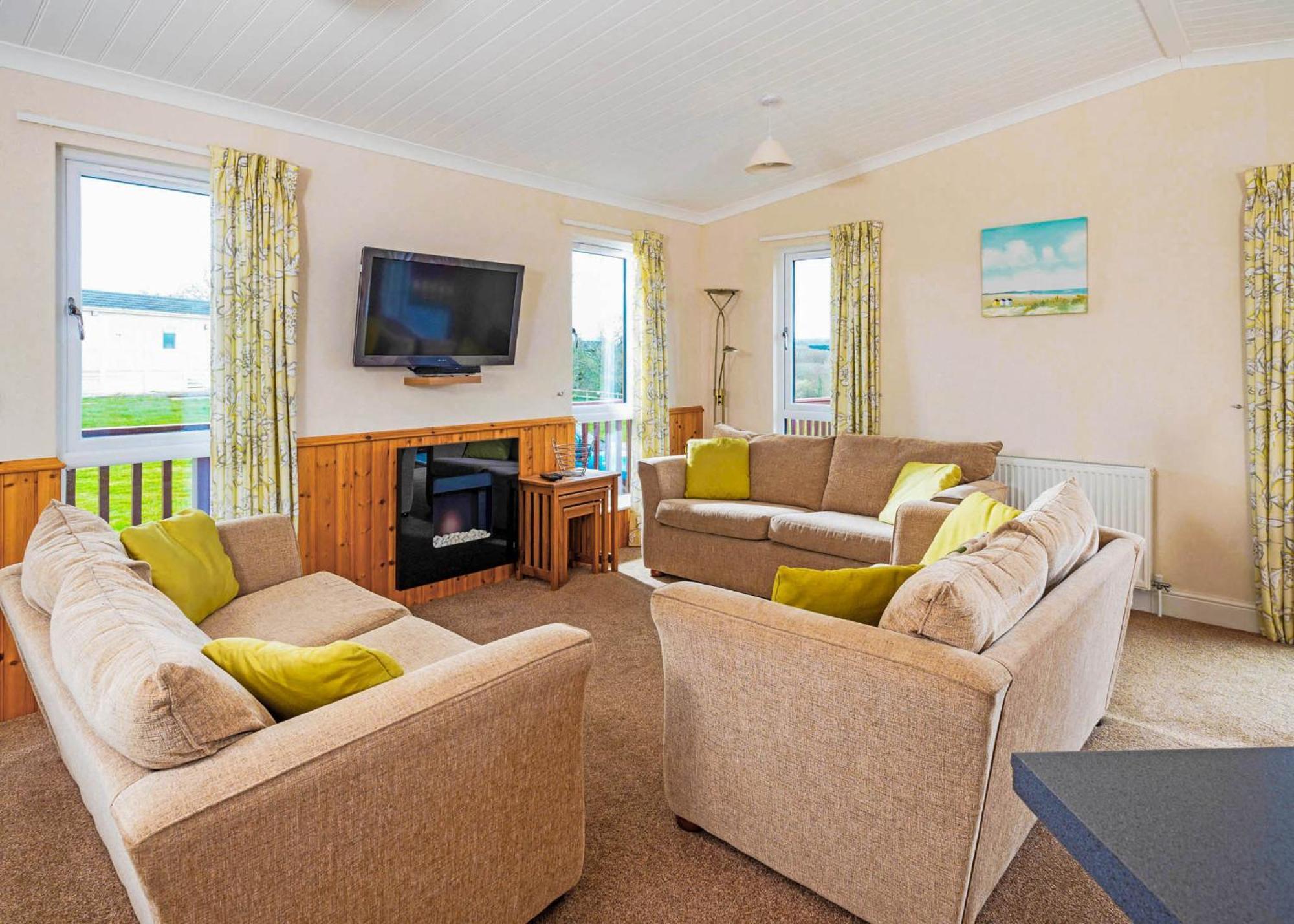 Meadow Lakes Holiday Park Сейнт Остел Стая снимка